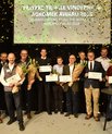 [Translate to English:] Adjungeret professor Ole Green fra Institut for Agroøkologi (nr. 3 fra venstre) har vundet en Agromek Award. Foto: Agromek