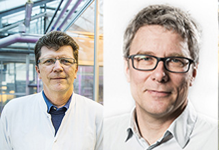 Mogens Nicolaisen og Mogens Støvring Hovmøller afholder tiltrædelsesforelæsninger på AU Flakkebjerg den 3. maj 2019.